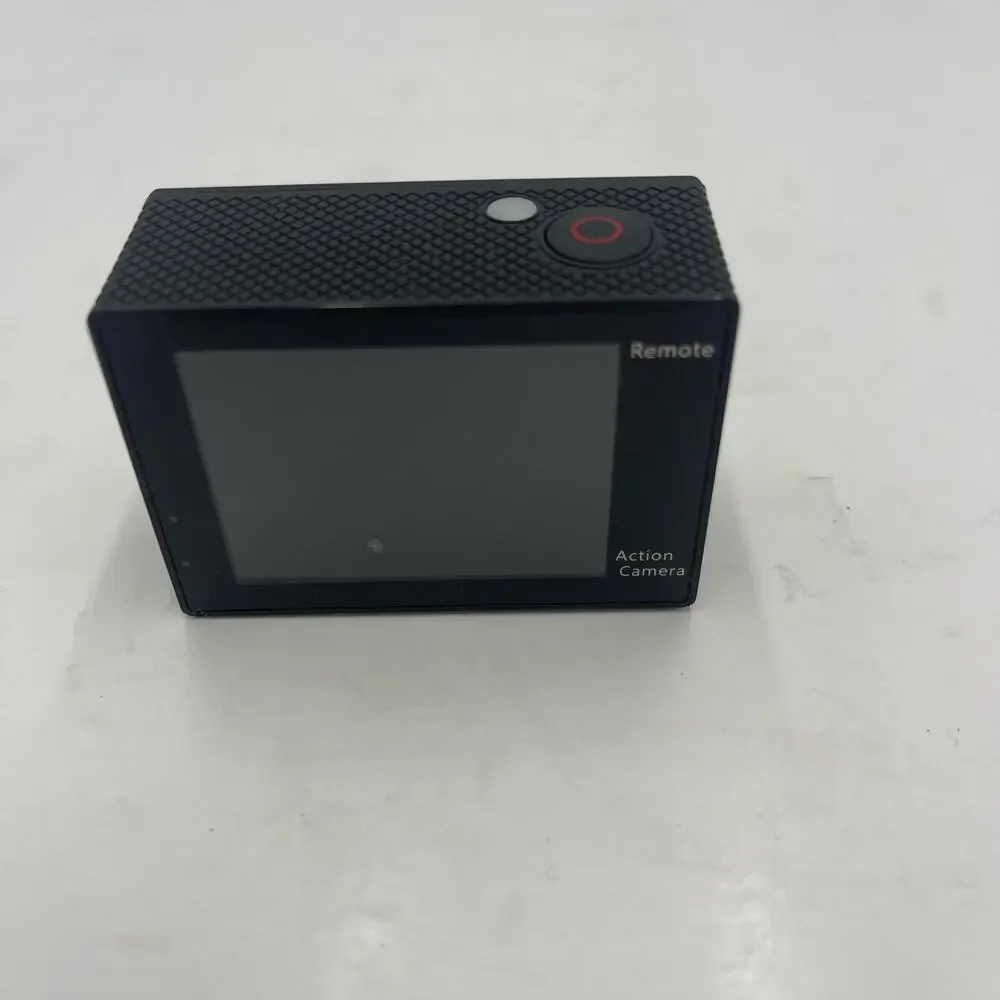 HLS Waterproof Action Video Camera 4K With 2 Batteries, Accessories, Case TESTED